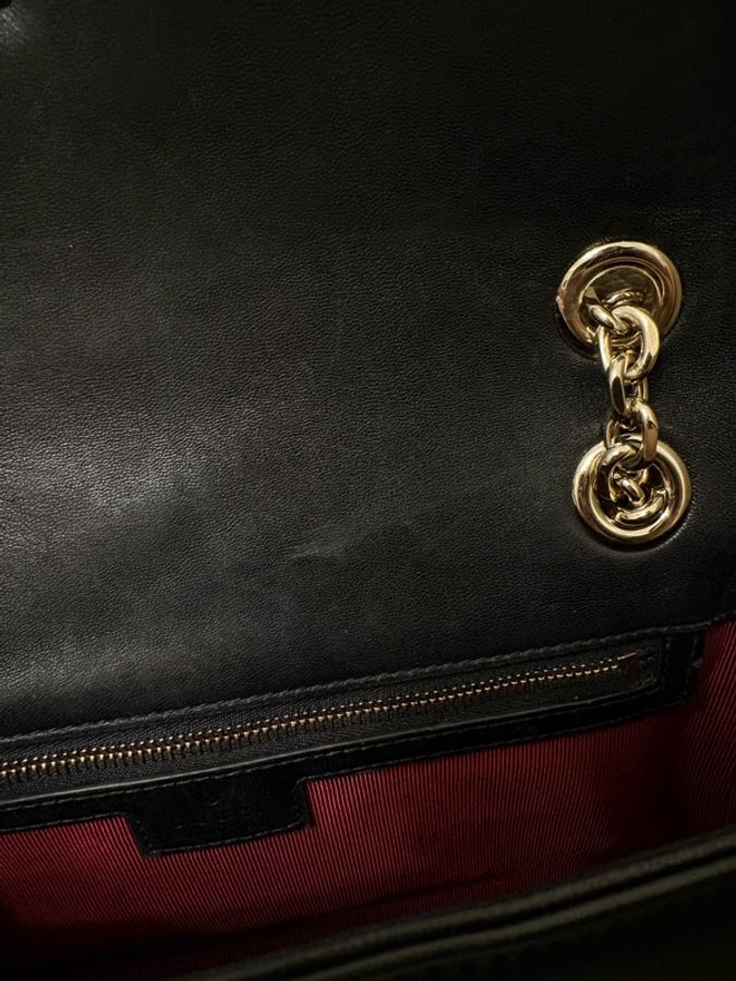 GUCCI marmont 26 新款 黑色 小羊皮 25年新款-11