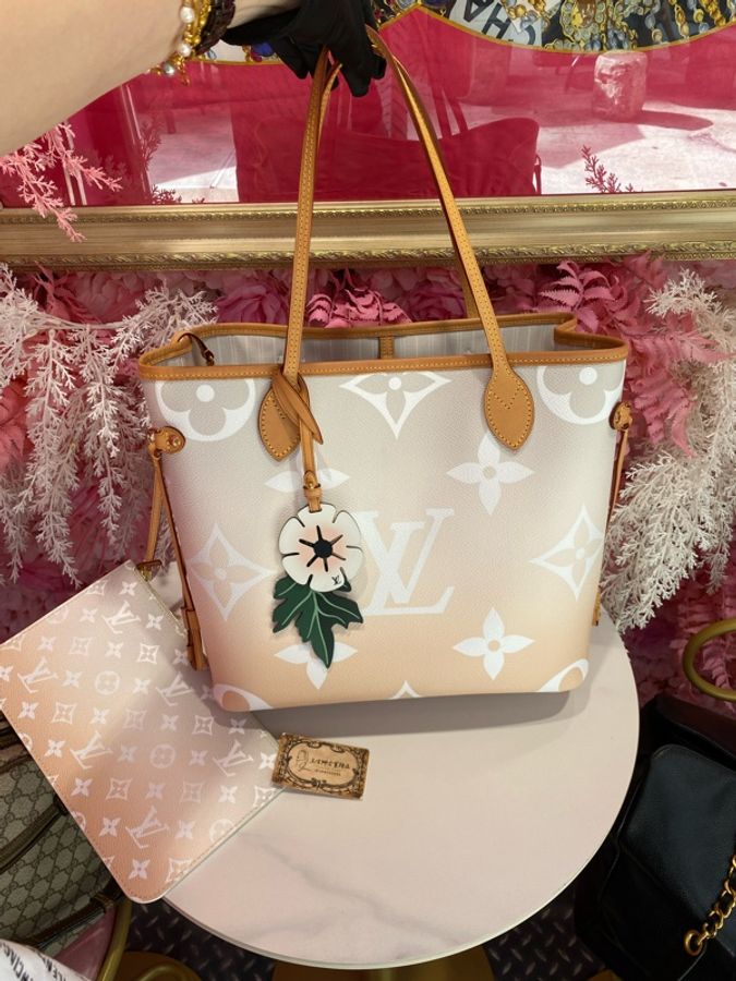 lv 閒置新未用 neverfull 購物包-0