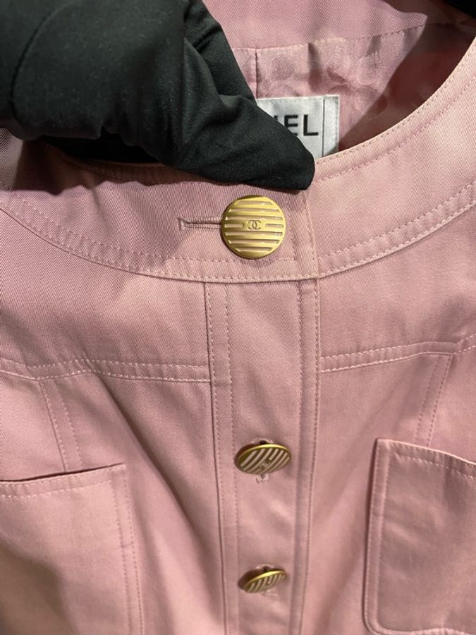 Chanel 粉外套 風衣-2