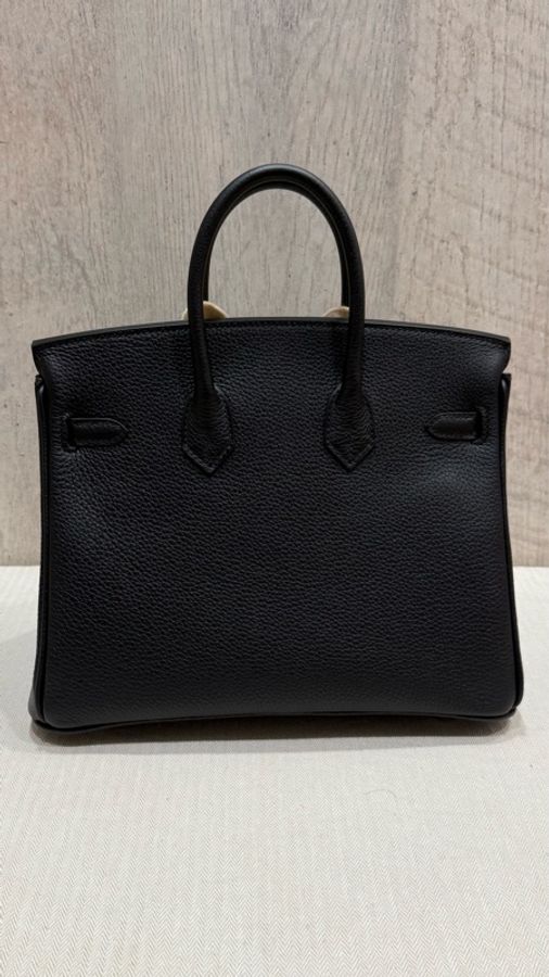 Hermes Birkin 25cm 黑色 Togo 銀釦 G刻-1