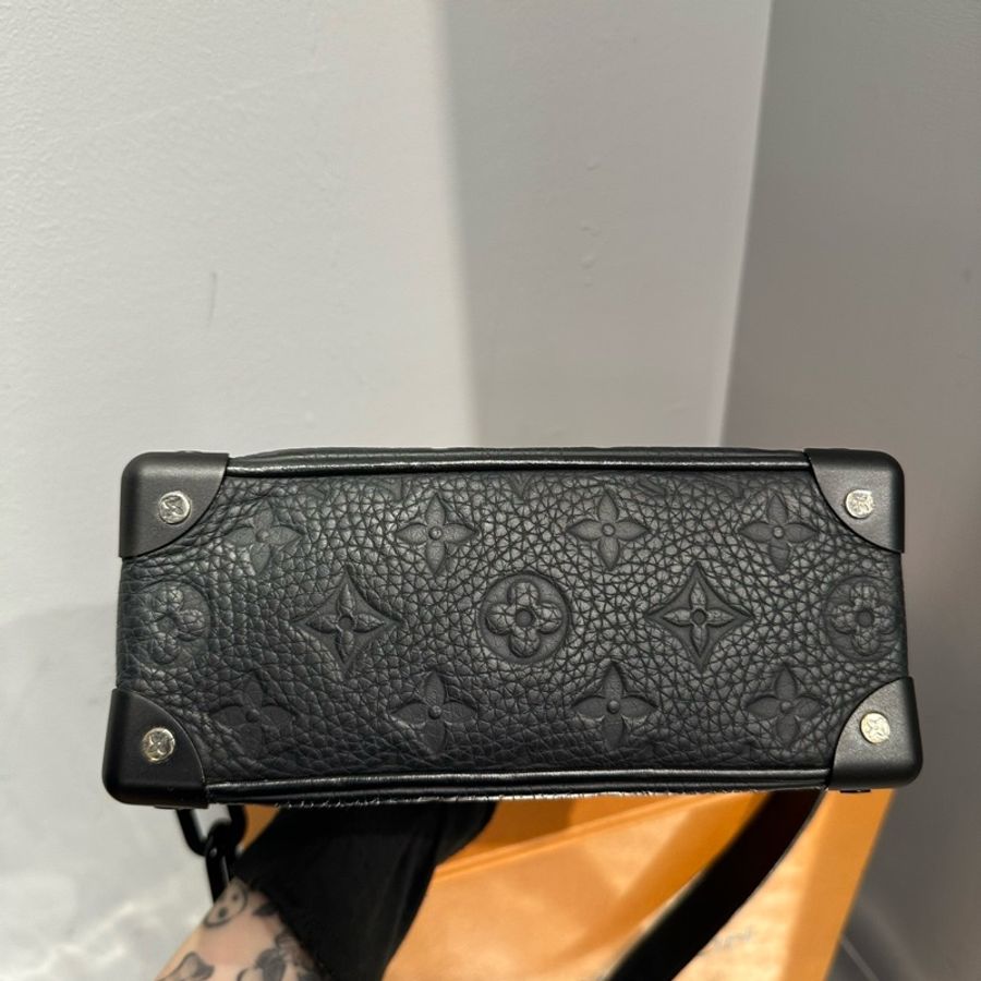 Louis Vuitton Mini Soft Trunk 黑皮革壓紋 |Classic Trend CT精品|台北東區實體-4
