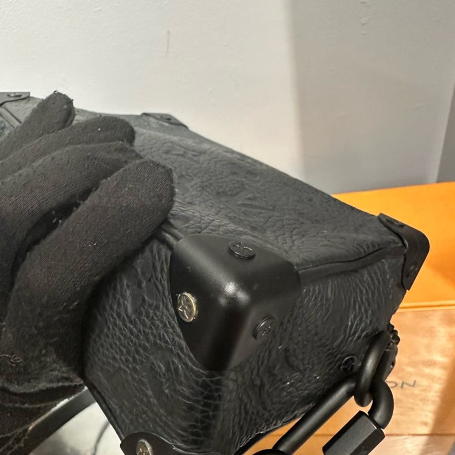 Louis Vuitton Mini Soft Trunk 黑皮革壓紋 |Classic Trend CT精品|台北東區實體-5