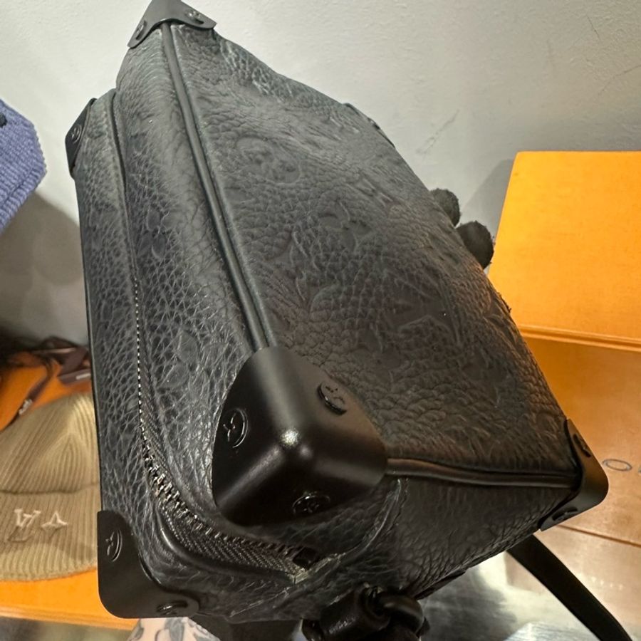 Louis Vuitton Mini Soft Trunk 黑皮革壓紋 |Classic Trend CT精品|台北東區實體-7
