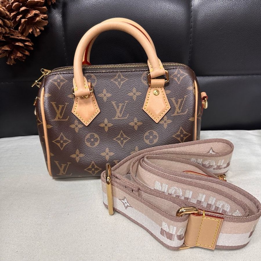 路易威登/Louis Vuitton 99新經典老花手提單肩斜挎包包-0