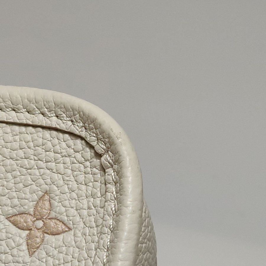 Louis Vuitton (LV) DianeNano牛皮壓花老花斜背包晶片款-15
