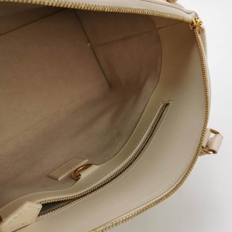 Louis Vuitton (LV) Vendôme中型牛皮純色字母Logo斜背包單肩包晶片款-6