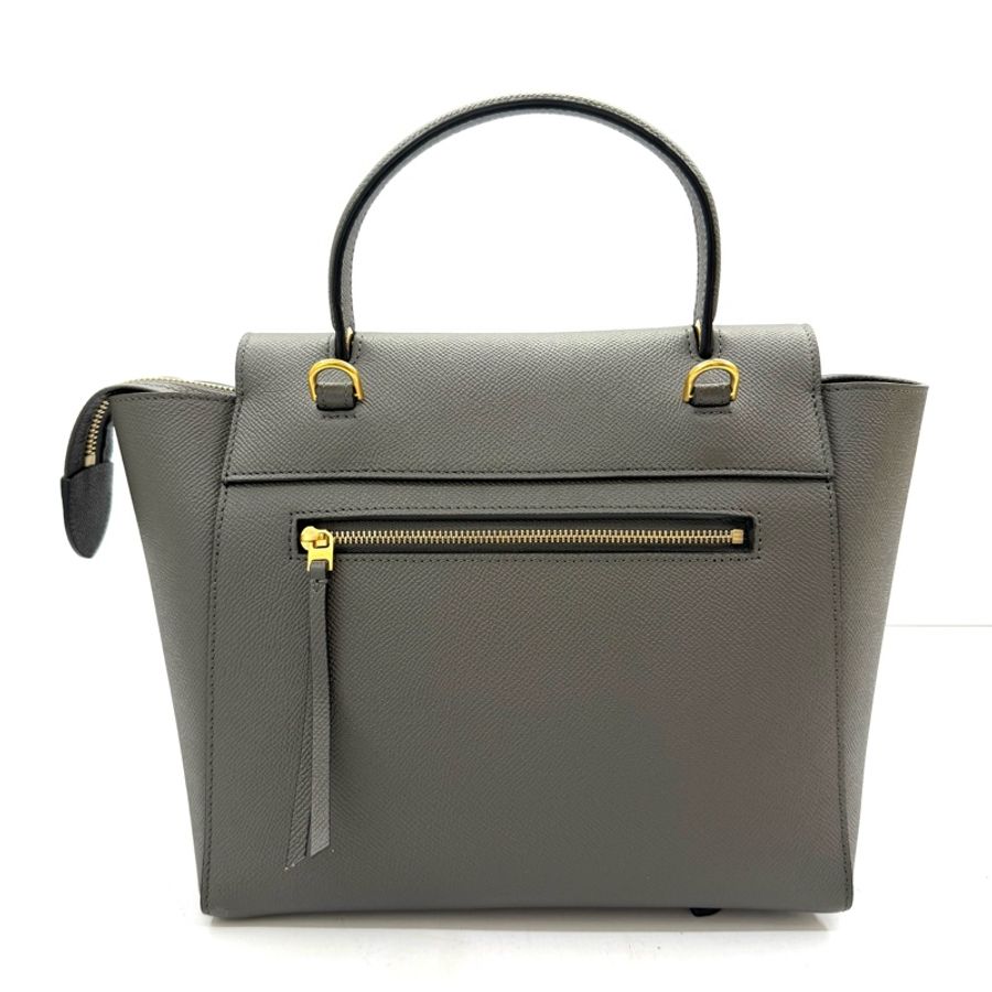 CELINE 灰色BELT MICRO 手提斜背2WAY包 鯰魚包-1