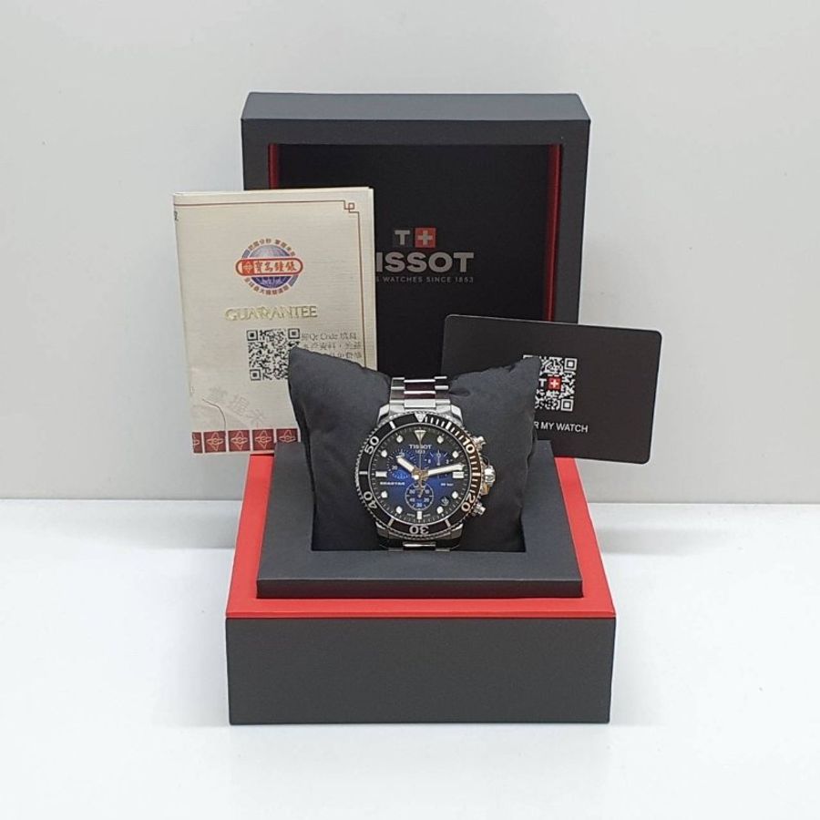 【大眾名錶】TISSOT天梭 T120.417.11.041.01 海星系列 2026/04證 大眾名錶B1448-9