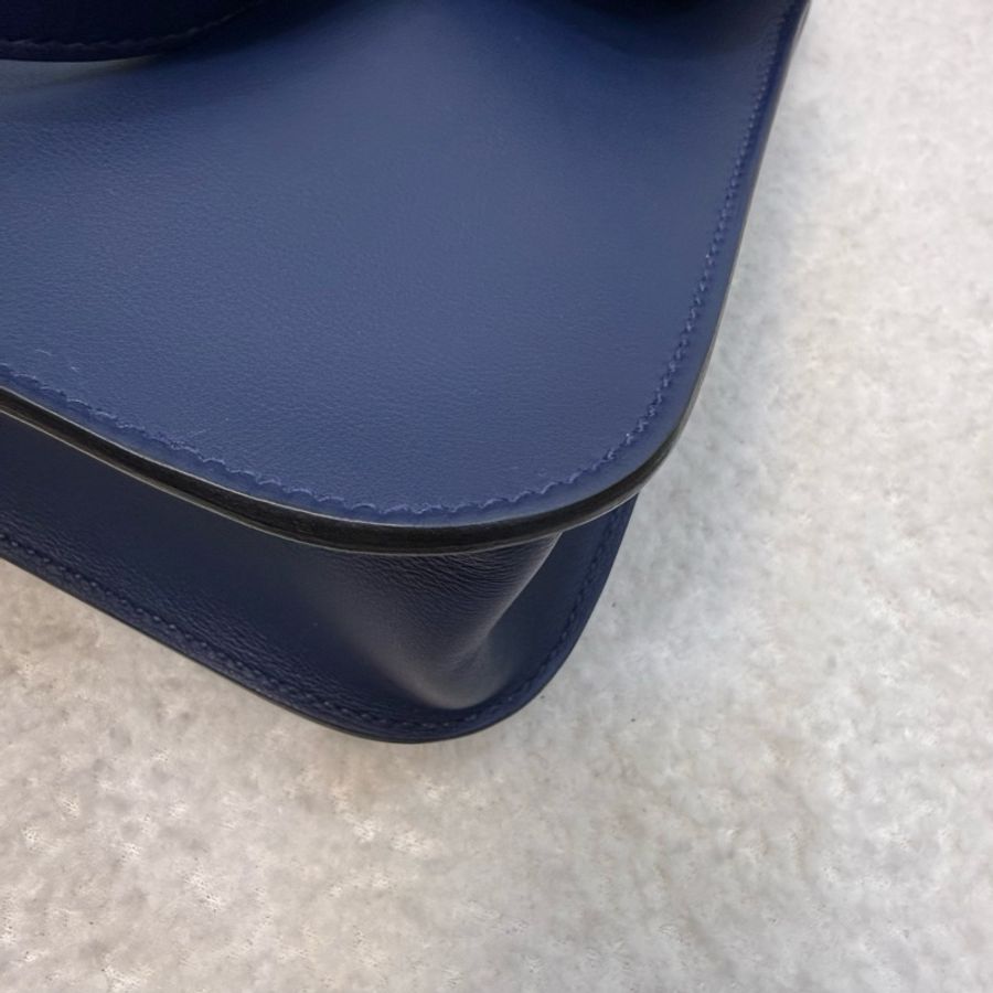 Hermes Bz Navy海軍藍Swift皮mini Halzan-10