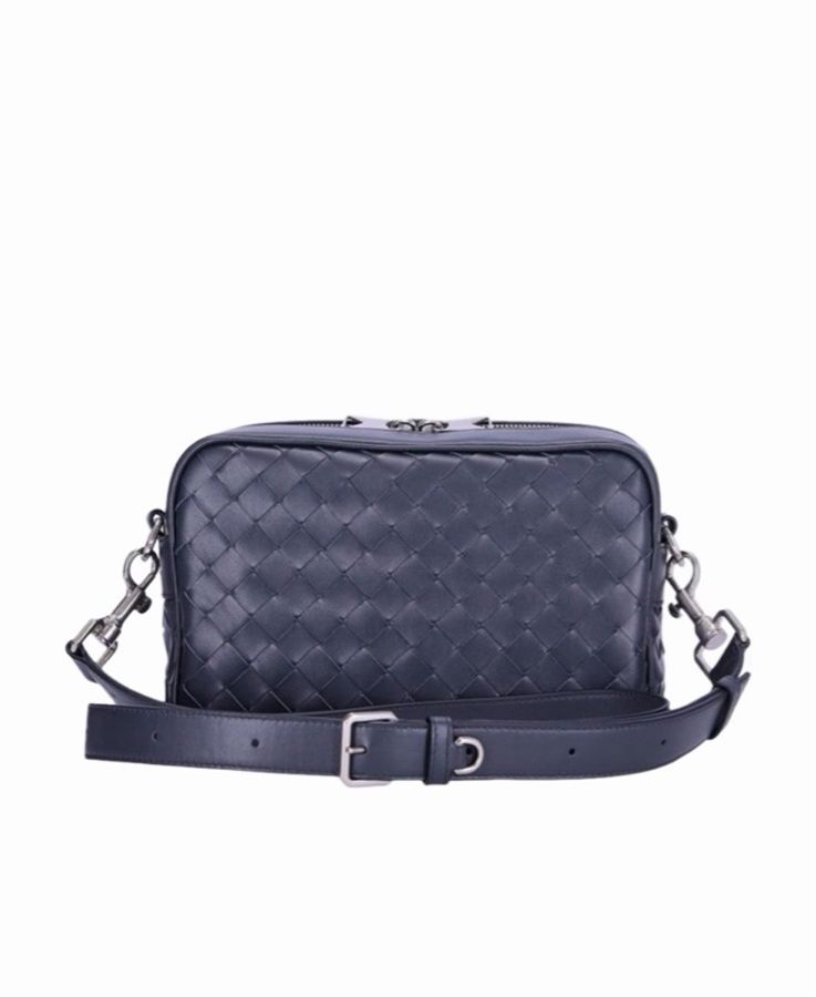 Bottega Veneta 男士 小號編織單肩包均碼碼小號、24.5cm*6cm*15cm-1