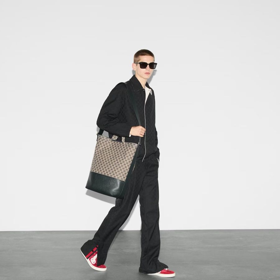 Gucci 男士 大號GG單肩包均碼碼28cm*18cm*45cm-6