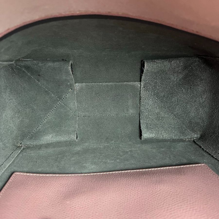 CELINE 粉舊款拚色托特包-6