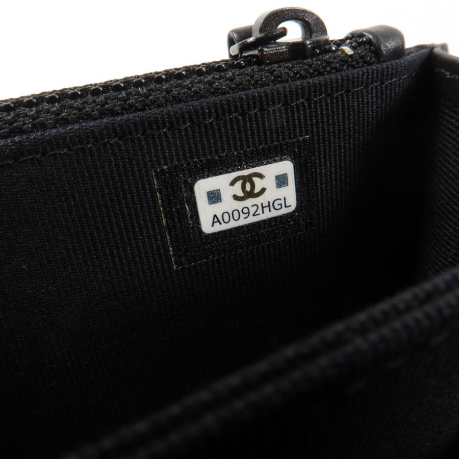 CHANEL 羊皮皮革2.55 Mini WOC鏈帶肩背袋-6