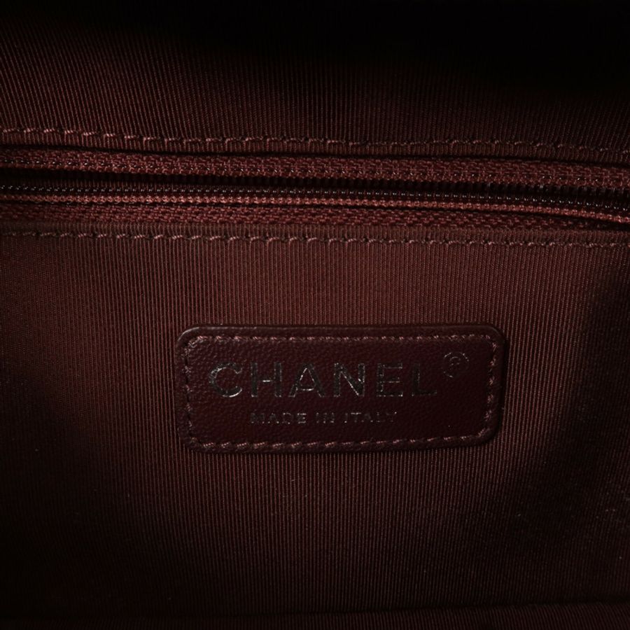 CHANEL 牛皮皮革Chain Shoulder鏈帶肩背袋-5
