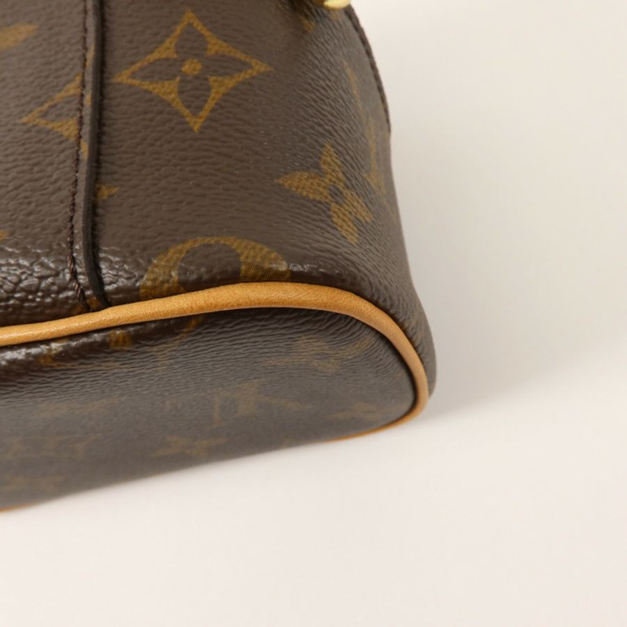 LOUIS VUITTON Monogram Nice Nano化妝袋-12