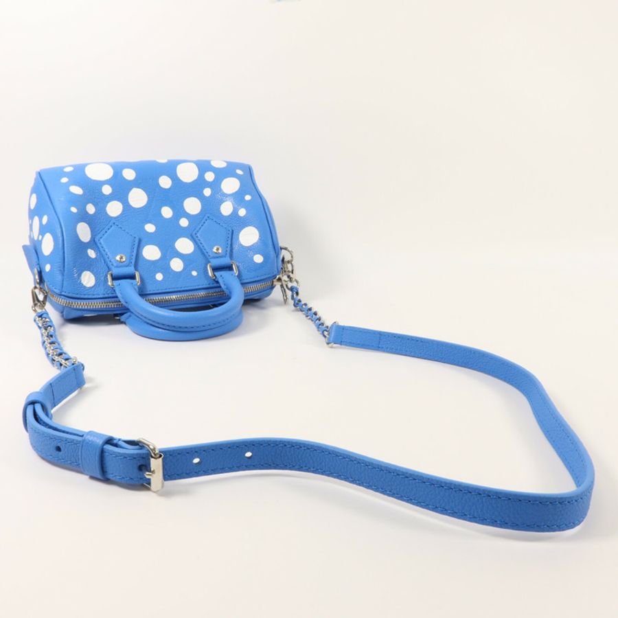LOUIS VUITTON Monogram Empreinte LVxYK Speedy Bandouliere 20手挽肩背兩用袋-10