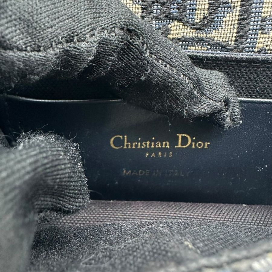 【美收精品】DIOR 30 Montaigne Nano 緹花帆布小袋C-669【隔月月中將轉賣至日本 上架期限30天】-7