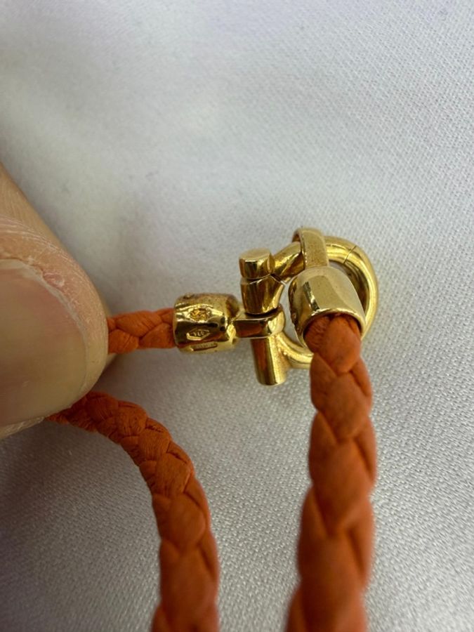 Salvatore Ferragamo k 金手鐲-1