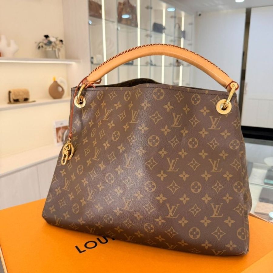LV M40249 ARTSY MM老花手提/肩背包-1