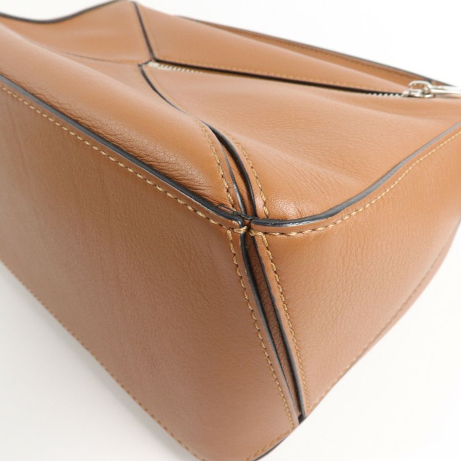 LOEWE 牛皮皮革Puzzle Small手挽肩背兩用袋-16