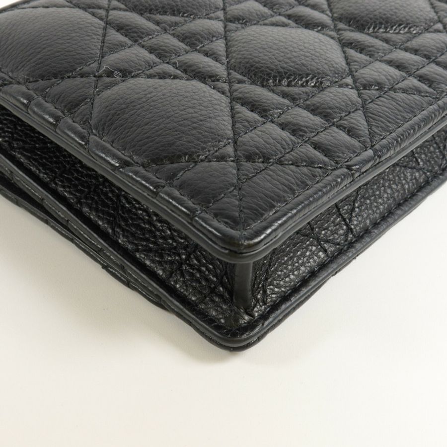Dior Cannage皮革Caro Pouch With Chain鏈帶肩背袋-12