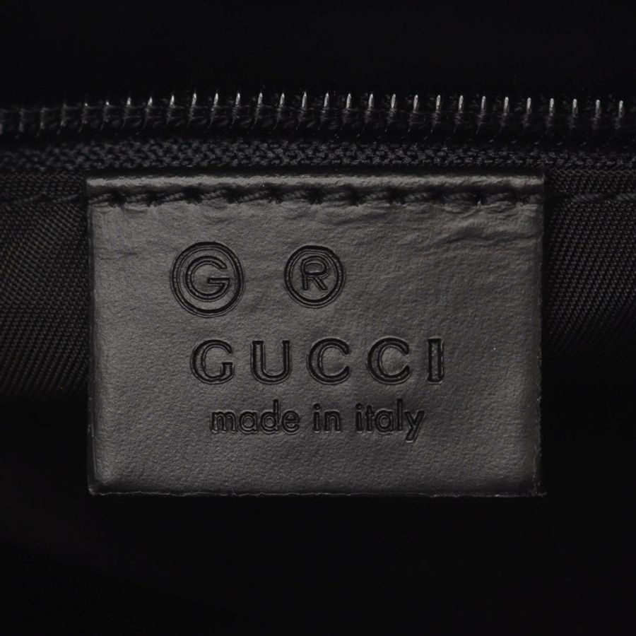 GUCCI Sherry系列雙肩包 630917 尼龍皮革 黑色 多色 二手 男女通用-3