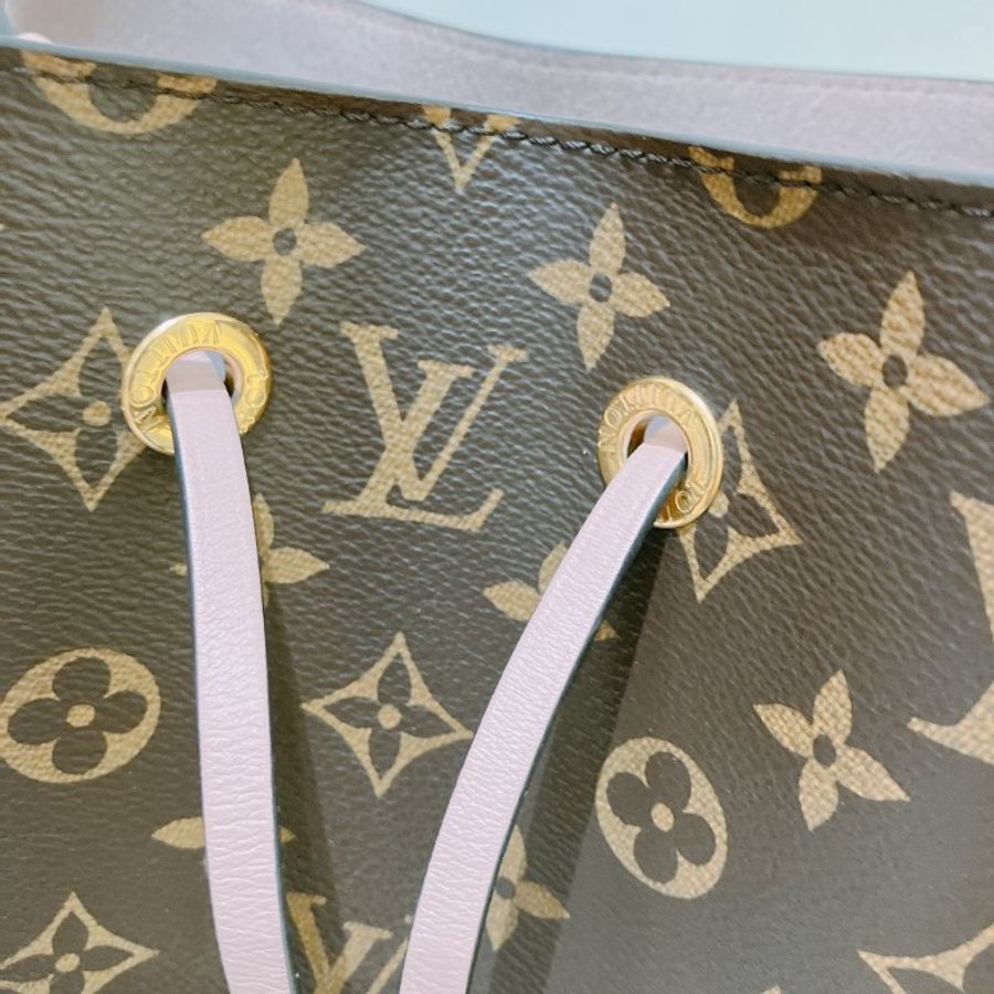 TK2098 路易威登 水桶包中號 老花 粉紅 金扣肩背包 Vuitton Rose Poudré Pink Monogram Canvas NéoNoé MM Bag-14