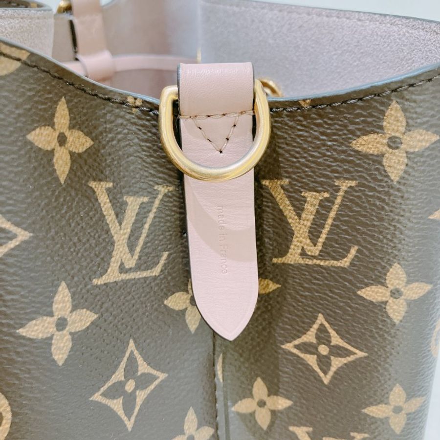 TK2098 路易威登 水桶包中號 老花 粉紅 金扣肩背包 Vuitton Rose Poudré Pink Monogram Canvas NéoNoé MM Bag-16