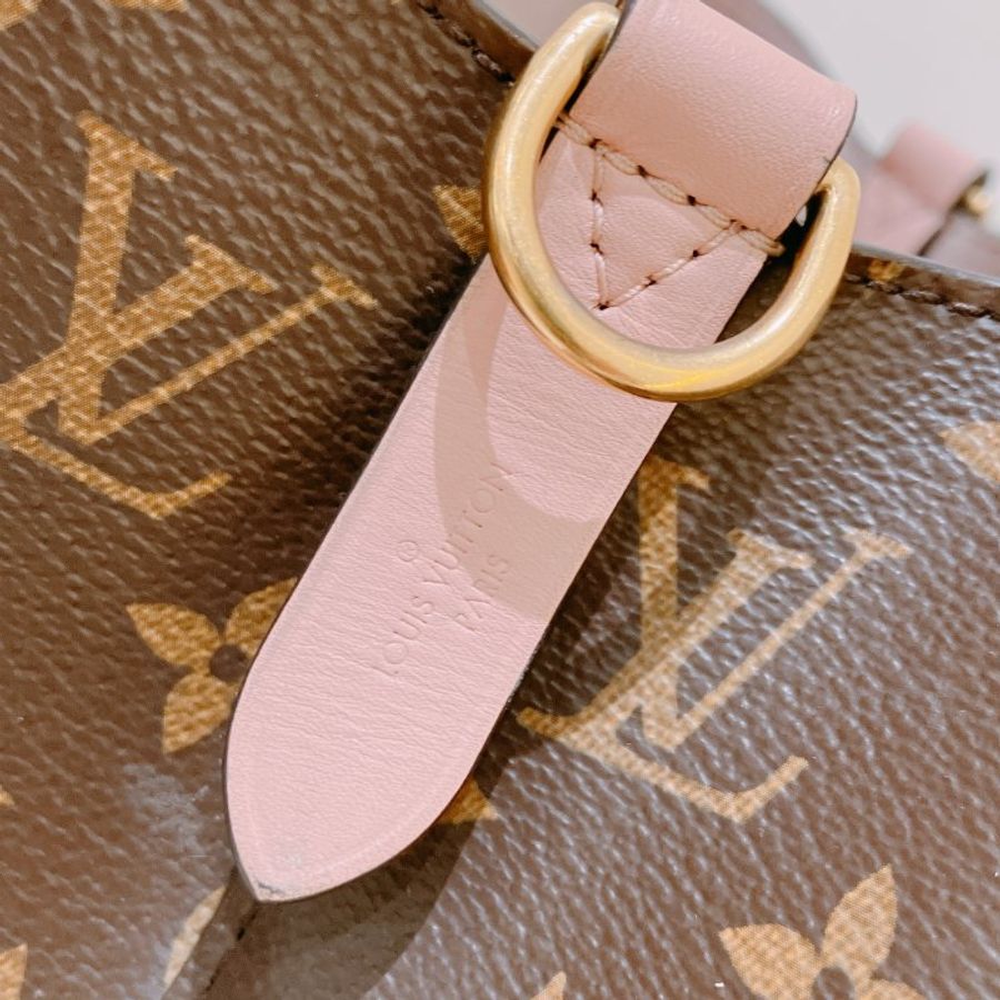 TK2098 路易威登 水桶包中號 老花 粉紅 金扣肩背包 Vuitton Rose Poudré Pink Monogram Canvas NéoNoé MM Bag-17