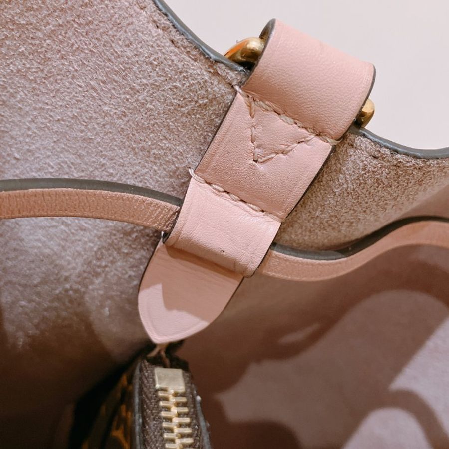TK2098 路易威登 水桶包中號 老花 粉紅 金扣肩背包 Vuitton Rose Poudré Pink Monogram Canvas NéoNoé MM Bag-20