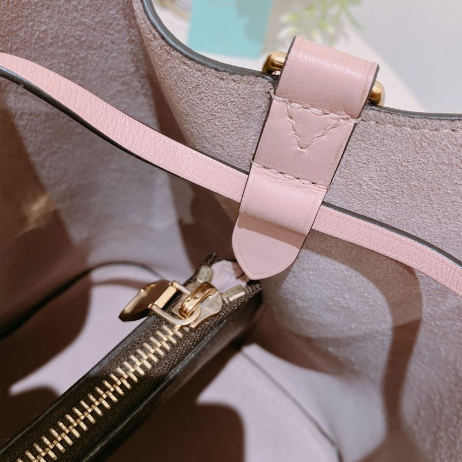 TK2098 路易威登 水桶包中號 老花 粉紅 金扣肩背包 Vuitton Rose Poudré Pink Monogram Canvas NéoNoé MM Bag-21