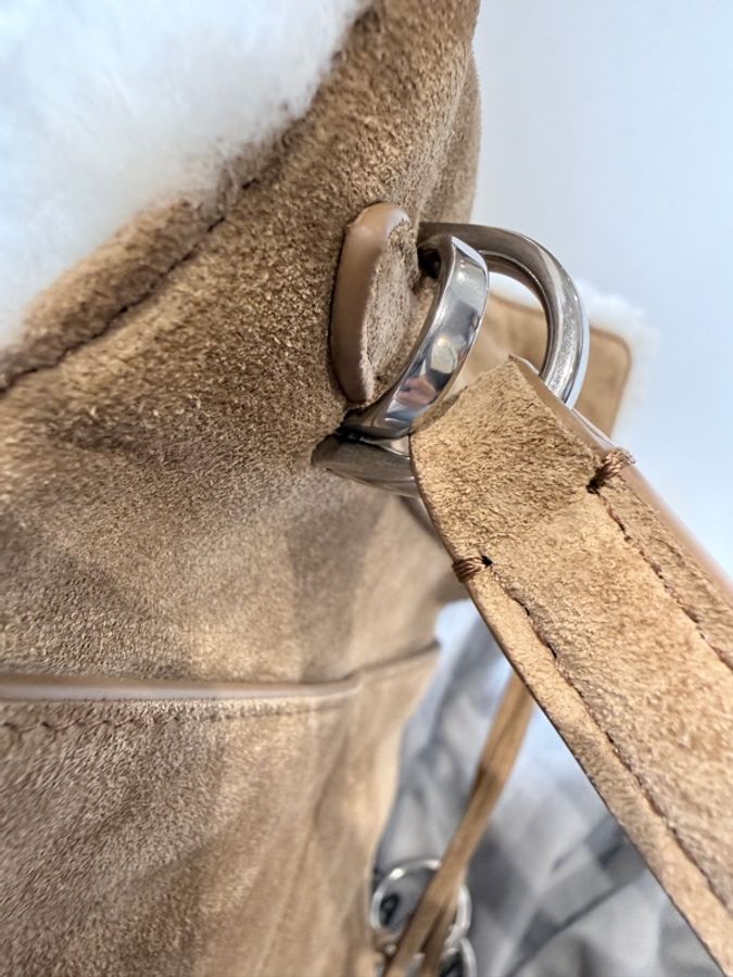 Balenciaga✨Redeo mini 麂皮肩背包手提包-28
