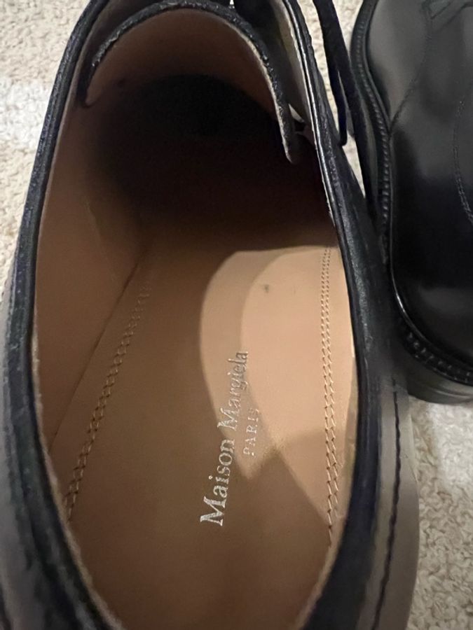 Maison Margiela Tabi leather Derby 德比鞋-4