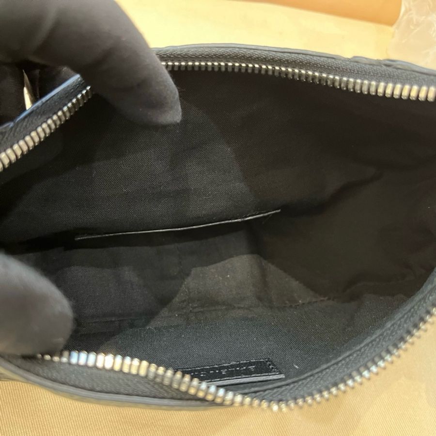 巴黎世家/Balenciaga 黑色機車包 xs號 斜背包 長25.9cm-6