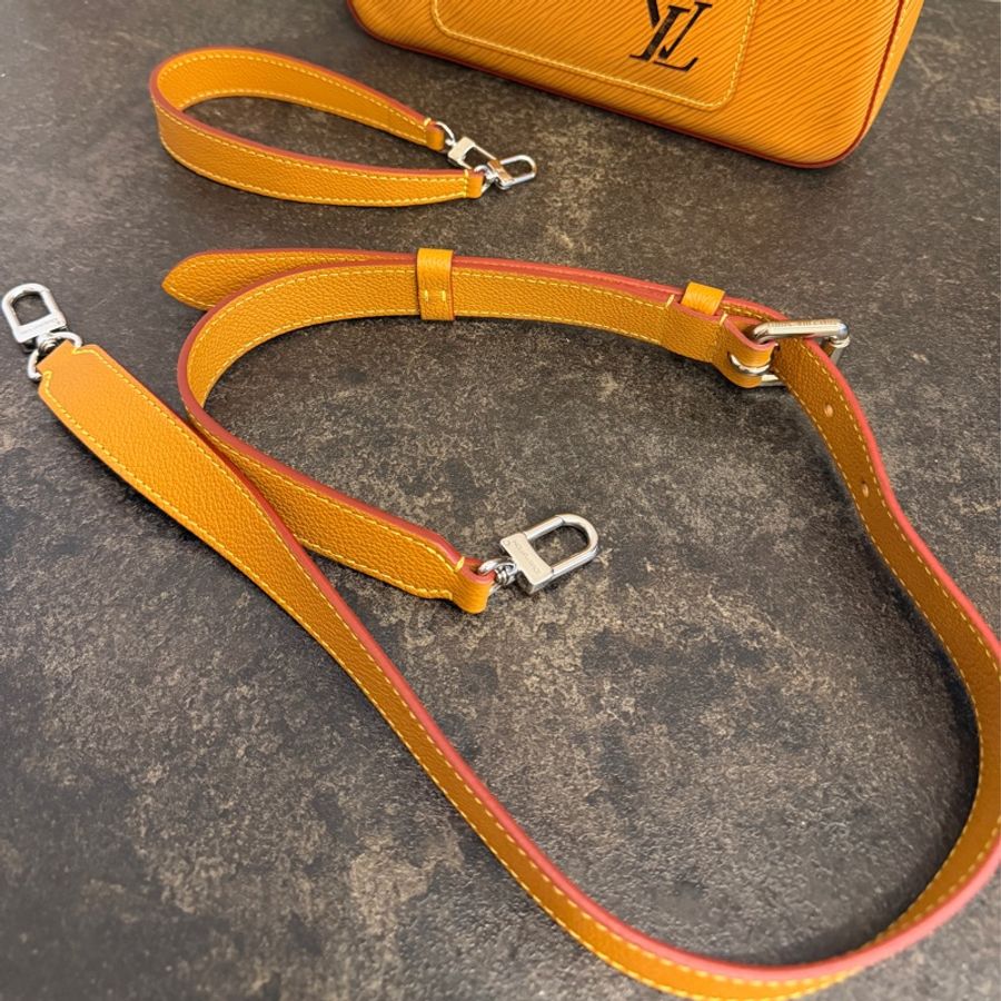 Louis Vuitton(LV) Marelle Epi 紋理皮革手提斜背包-5