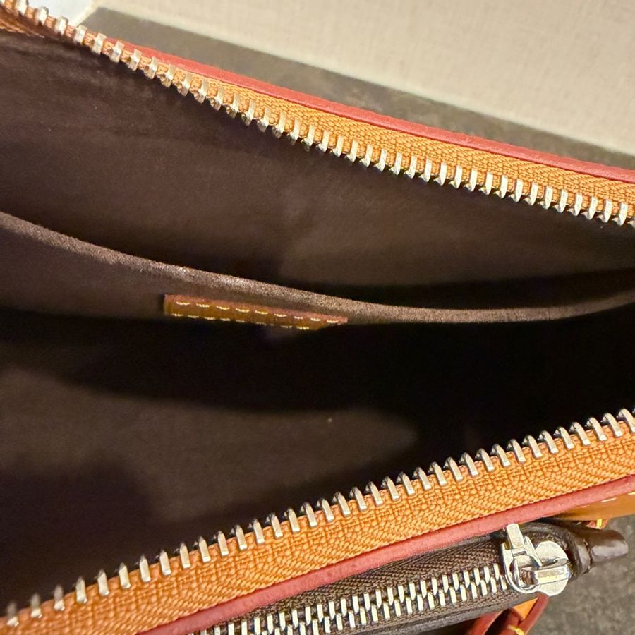 Louis Vuitton(LV) Marelle Epi 紋理皮革手提斜背包-6