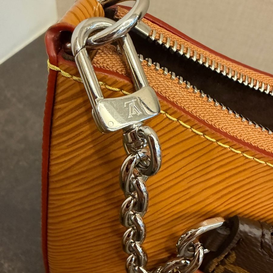 Louis Vuitton(LV) Marelle Epi 紋理皮革手提斜背包-7