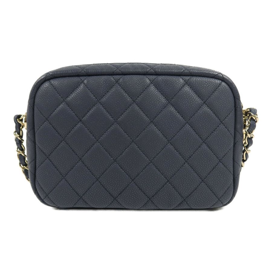 CHANEL 牛皮皮革Camera Bag鏈帶肩背袋-1