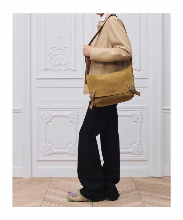 Dior 男士 翻蓋單肩包均碼碼中號、31cm*15cm*25cm-4