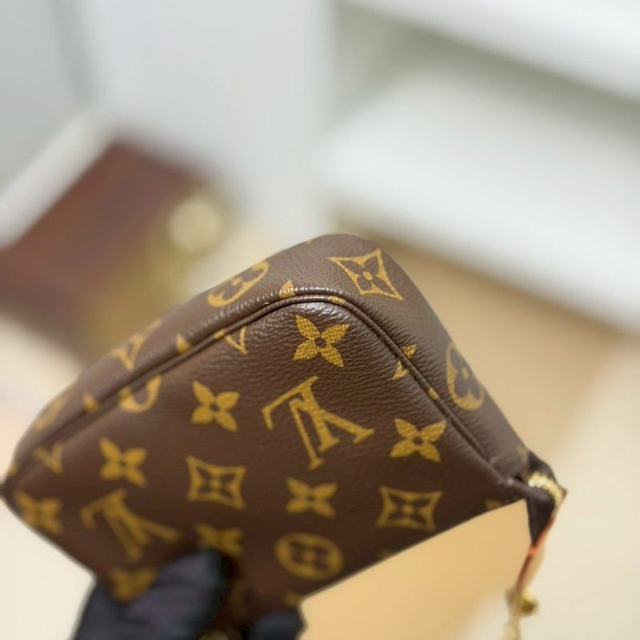 🏷LV 路易威登.Mini 老花小麻將 M58009/客人寄賣-7
