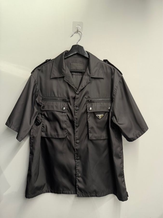 Prada 尼龍軍裝襯衫 ｜Classic Trend CT精品｜台北東區實體-0