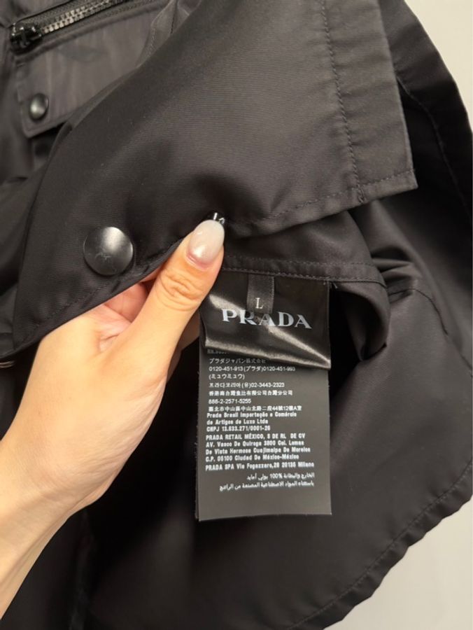 Prada 尼龍軍裝襯衫 ｜Classic Trend CT精品｜台北東區實體-4