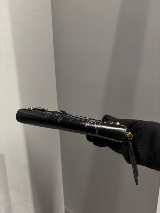 Balenciaga 巴黎世家 塗鴉機車長夾 |Classic Trend CT精品|台北東區實體-5