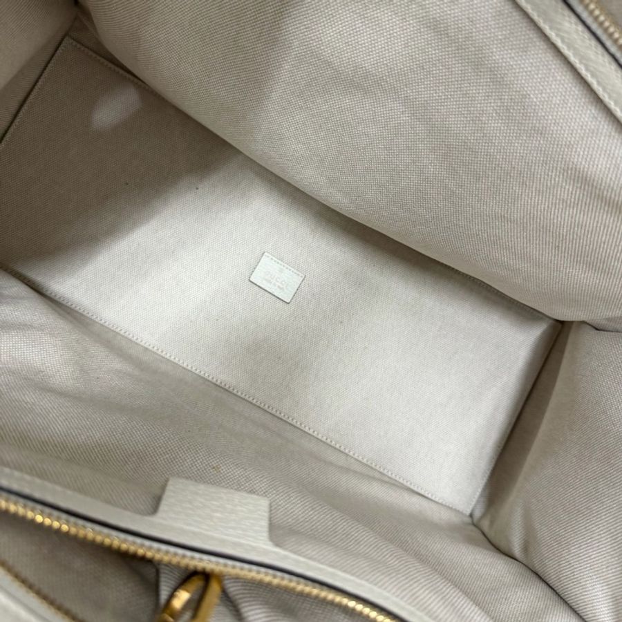 GUCCI 度假系列編織托特包-3
