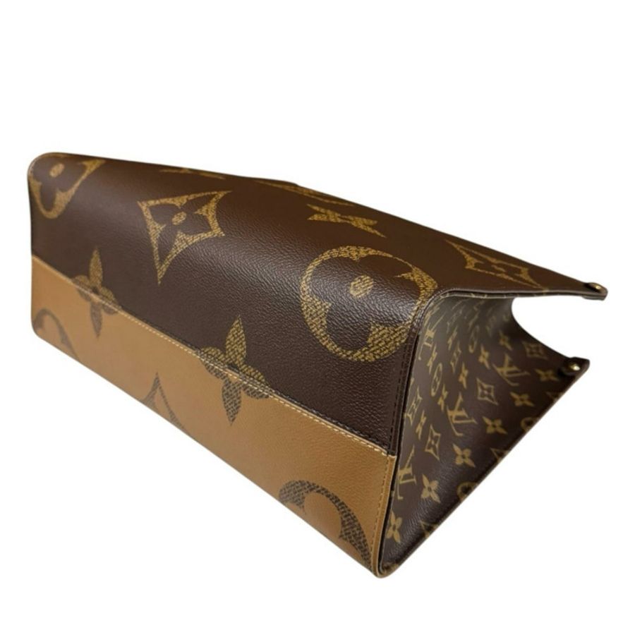 路易威登 OnTheGo MM Monogram Giant 單肩包，M45321，棕色，女士，LOUIS VUITTON，雙向手提-6