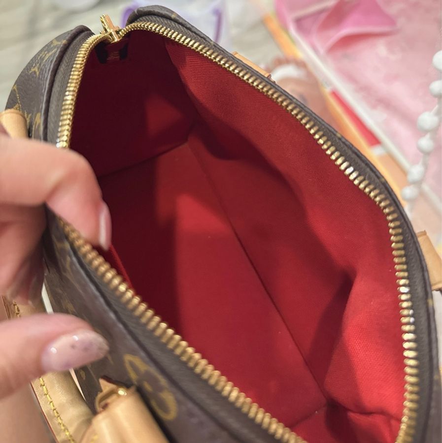 💗Lv 經典老花 Speedy 20 M46222 💗 有兩條背帶💗芯片款-10