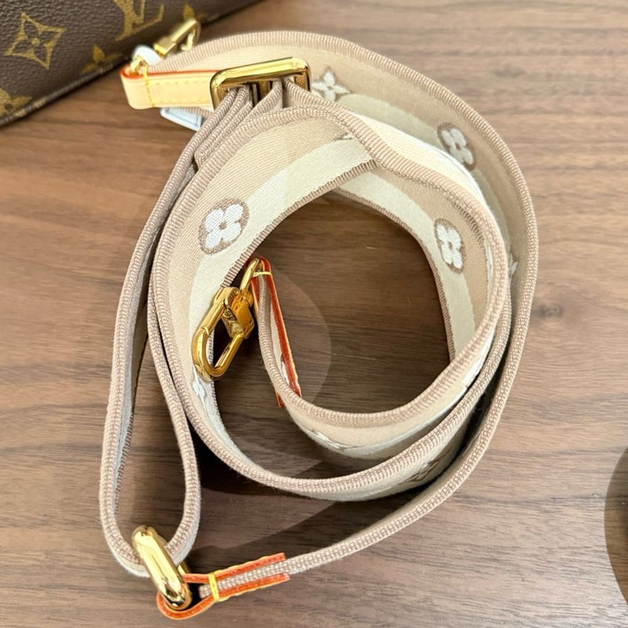LV 路易威登 老花never full bb 手提包斜背包 芯片款-8