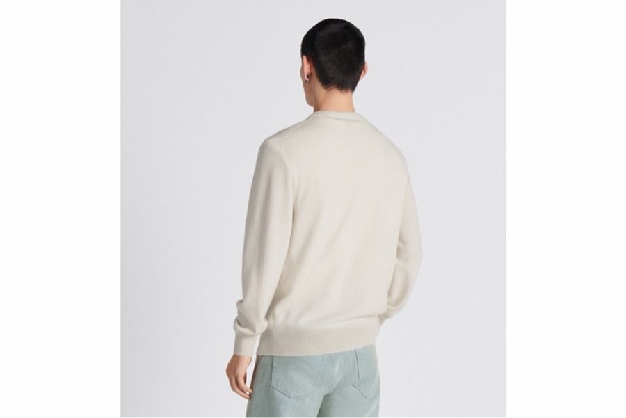 Dior 男士 圓領羊絨毛衣XS S M XXL碼-3
