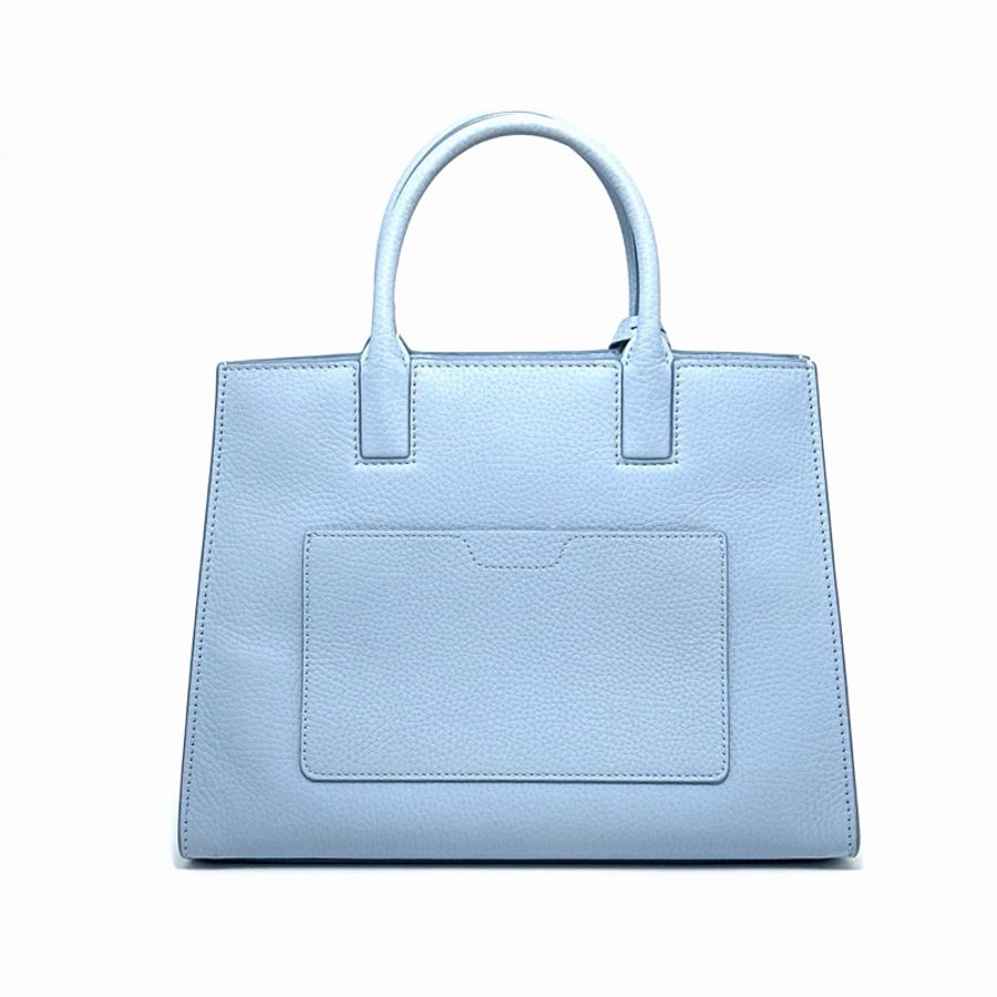 【威選精品】👜 BURBERRY Frances 藍色金扣 手提/肩背/斜背包-6