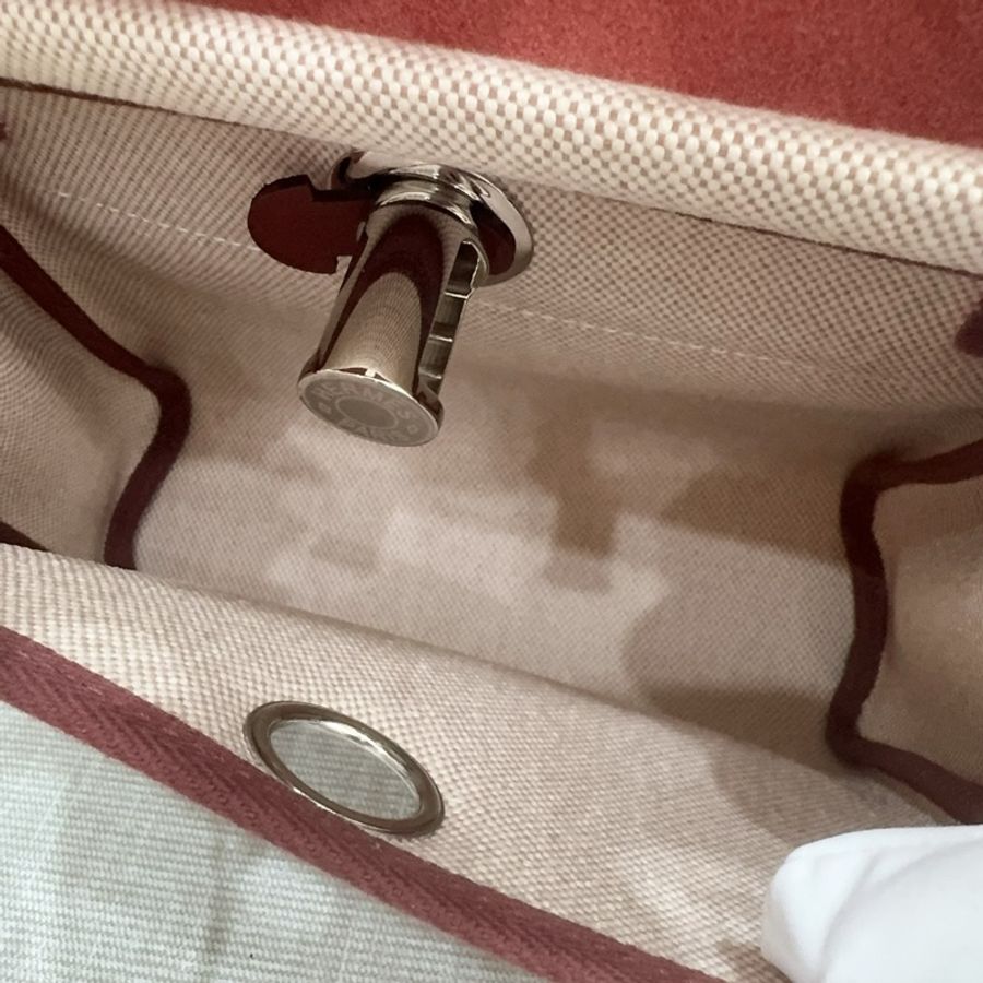 JK國際二手精品✨ 98新 Hermes mini herbag 最新G刻-15
